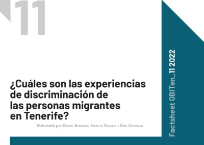 ¿Cuáles son las experiencias de discriminación de las personas migrantes en Tenerife?