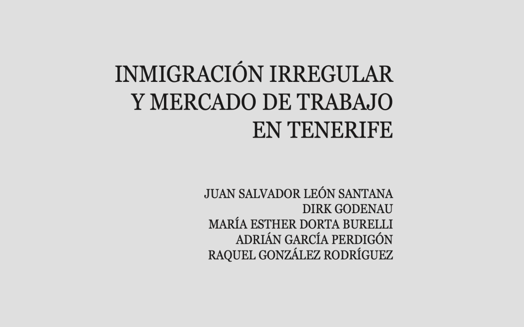 Inmigración irregular y mercado de trabajo en Tenerife