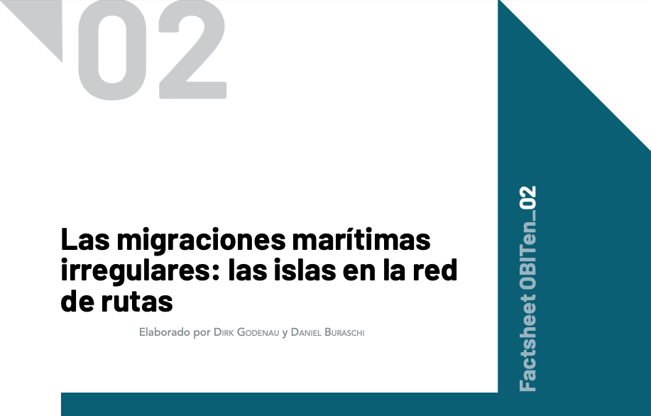 Las migraciones marítimas irregulares: las islas en la red de rutas