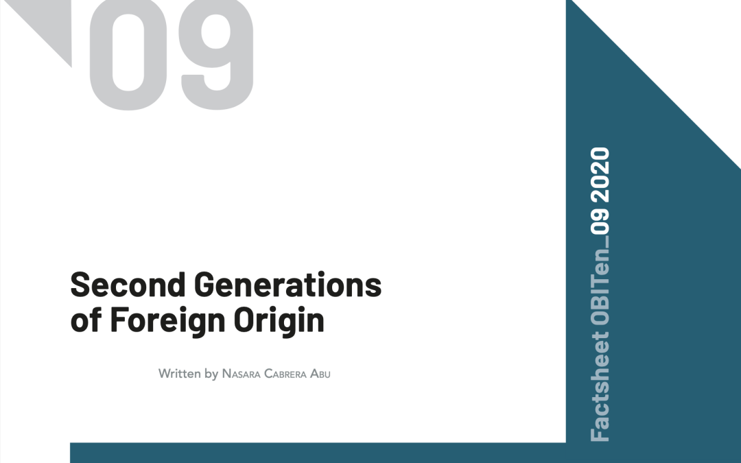 Second Generations of Foreign Origin