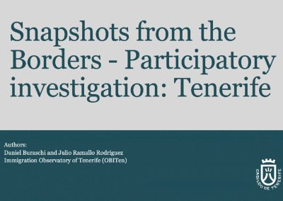 Snapshots from the Borders – Participatory investigation: Tenerife