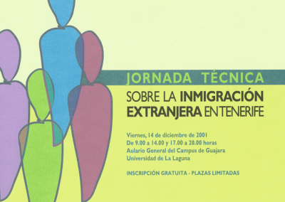 Jornada Técnica sobre la inmigración extranjera en Tenerife