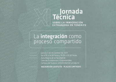 XI Jornada Técnica sobre la inmigración extranjera en Tenerife