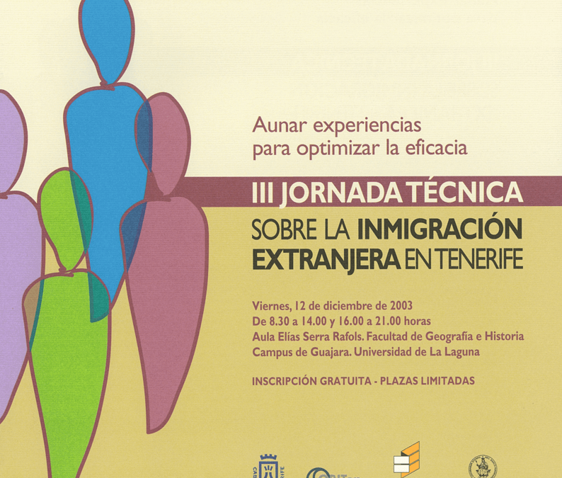 III Jornada Técnica sobre la inmigración extranjera en Tenerife
