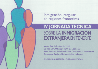 IV Jornada Técnica sobre la inmigración extranjera en Tenerife