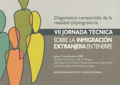 VII Jornada Técnica sobre la inmigración extranjera en Tenerife